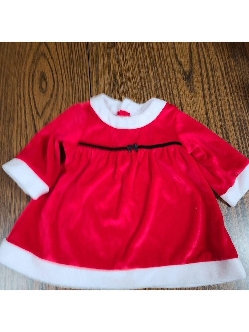 Carter's Just One Year Infant girls Xmas outfit 0-3months Dress and shoes - Picture 4 of 6